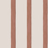 Next Painted Striped Wallpaper Rust