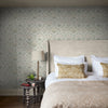 Wallpaper in bedroom