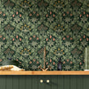 Wallpaper in kitchen