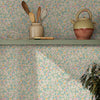 Wallpaper in kitchen