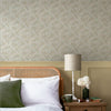 Wallpaper in bedroom