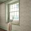 Wallpaper in bedroom