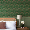 Wallpaper in bedroom