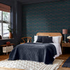 Wallpaper in bedroom