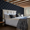 Wallpaper in bedroom