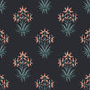 William Morris Hyacinth Floral Wallpaper Midnight