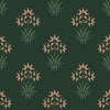 William Morris Hyacinth Floral Wallpaper Forest