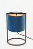 Table lamp Santos Petrol Blue Shade