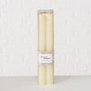 Taper Candle Melia Paraffin Cream of 4