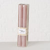 Taper Candle Melia Paraffin Light rose set of 4