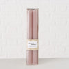 Taper Candle Melia Paraffin Light rose set of 4