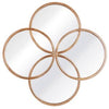Fern Cottage Silver Foil Circle of Life Mirror