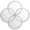 Fern Cottage Silver Foil Circle of Life Mirror