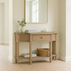 Sofia Sofa Table Small Rustic Brown