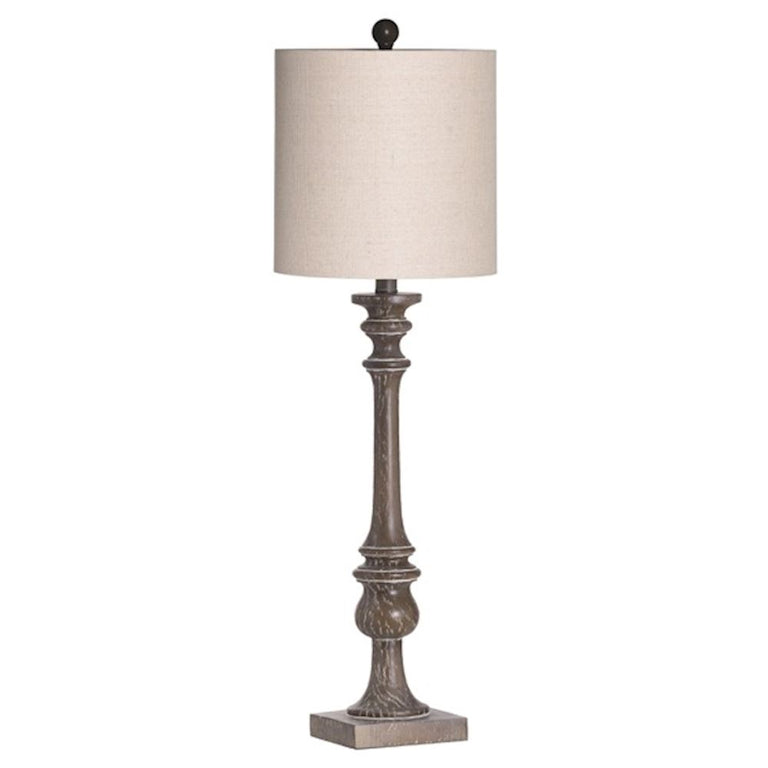 Fern Cottage Ursa Table Lamp With Natural Shade