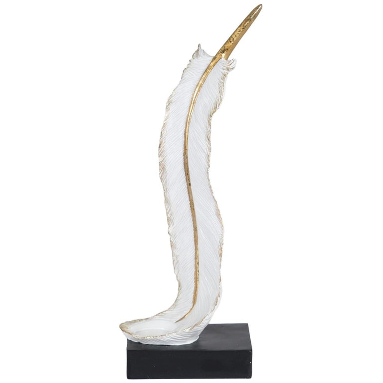 Fern Cottage Feather Candle Holder
