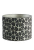Malinda Floor lamp shiny gold with Mosa brown Shade