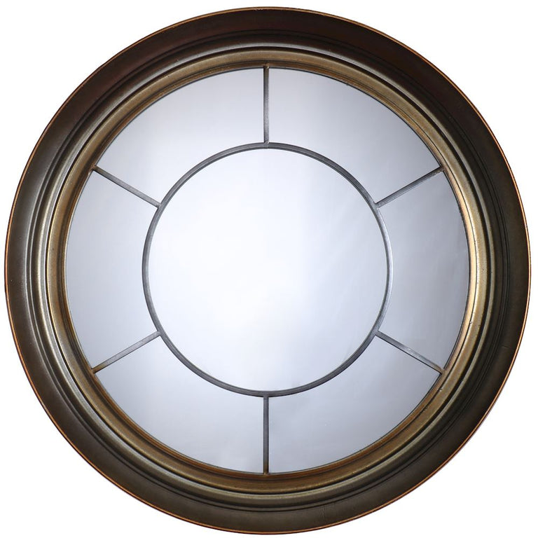 Fern Cottage Copper Metal Wall Mirror