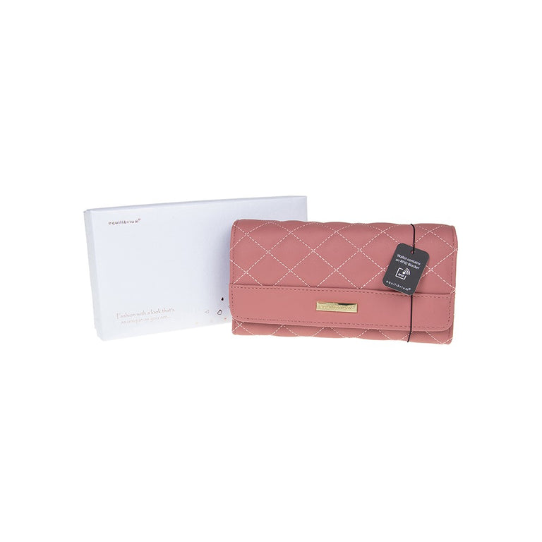 Quilted RFID Large Purse