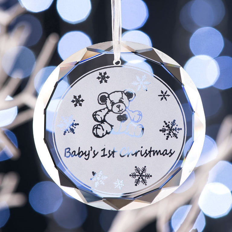 Galway Living Babys 1st Christmas Hanging Ornament