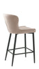 Premium quality Granby counter stool with stylish black metal frame