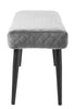 Ottowa Dining Bench Grey Velvet