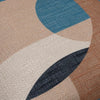 Scatterbox Mid Century Geo 45x45cm Cushion, Blue