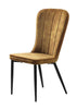 Amber Velvet Hudson Dining Chair