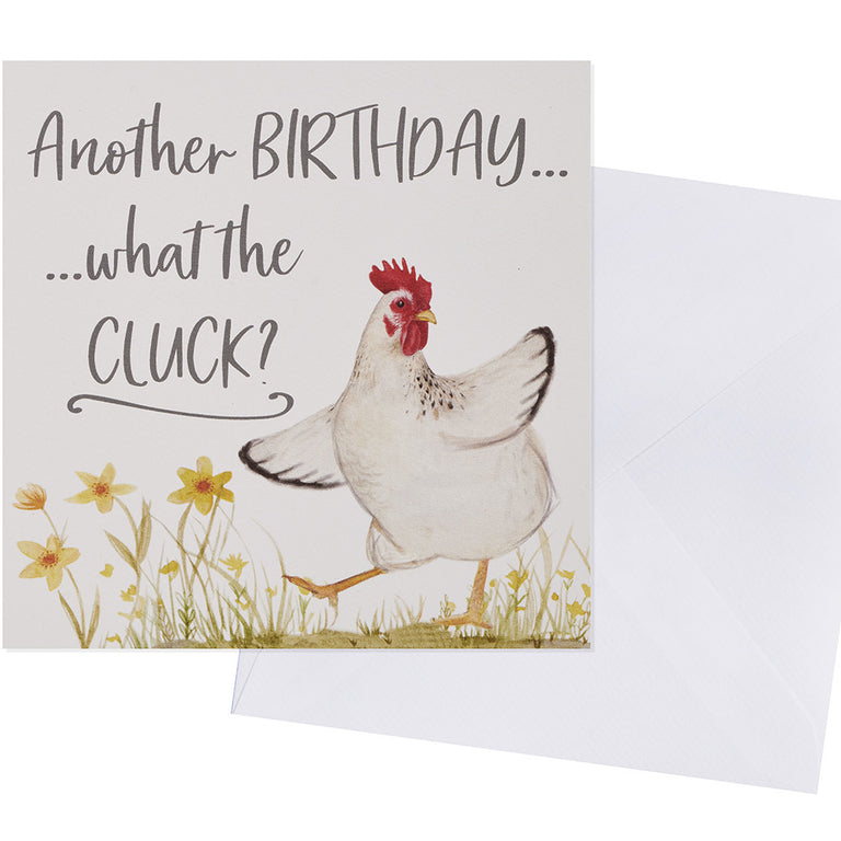 Cluck Birthday Card