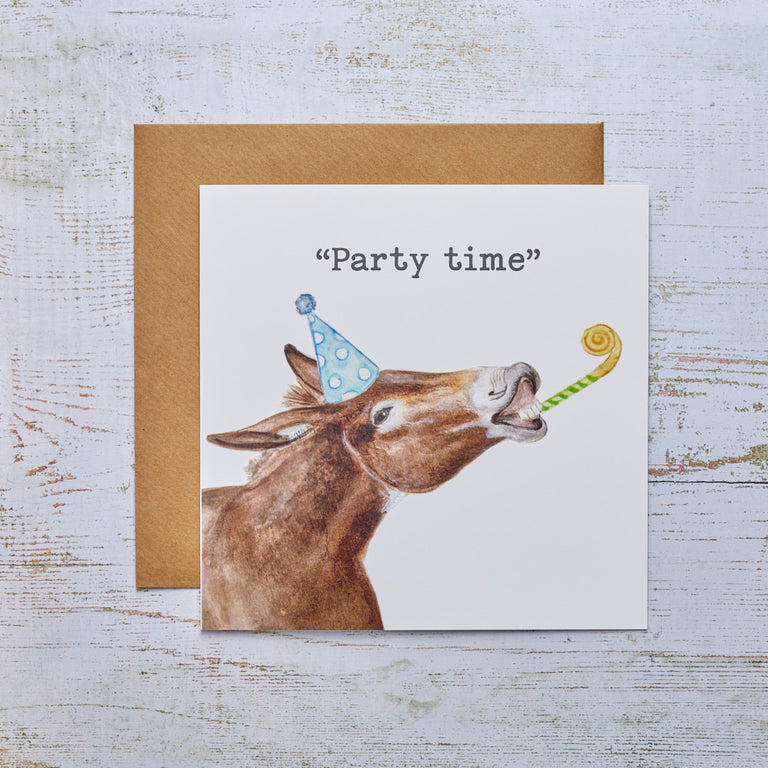 Donkey Party Card