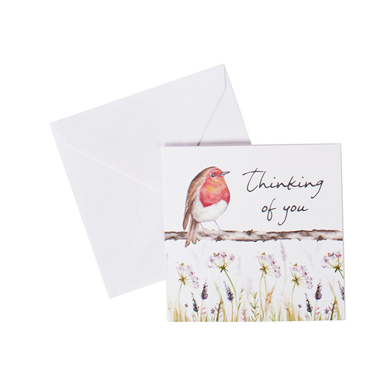 Thinking Of You Robin Card