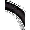Elevate your living space with the Churchill Black Wide Rim Wall Mirror, a striking fusion of timeless design and contemporary style.