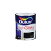 Add a touch of glamour with Dulux High Gloss Black: A reflective finish for a stunning effect.