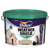 "Experience the serenity of Dulux Weathershield Olive Garden: An inviting shade of green that creates a calm and tranquil atmosphere for your home's exterior."