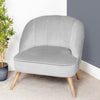 Luxury Hestia Cocktail Chair Grey