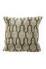  An elegant Jembana Cushion in Sand+Olive Green 45x45 cm, designed to suit any décor. Discover luxury and quality at Foy and Company.