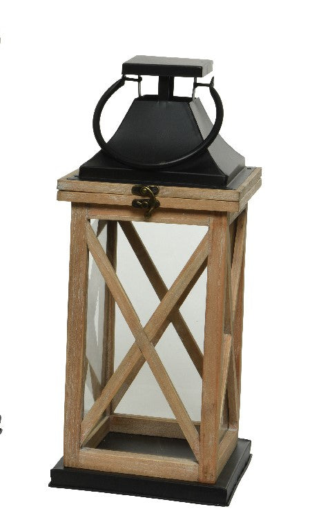 Small Lantern Firwood Black Roof