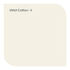 Dulux Weathershield Wild Cotton: A soft and inviting off-white shade for enduring exterior protection.