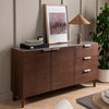 Axton buffet in a matching dining room