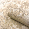 Belgravia Sanremo Damask GoldCream Wallpaper