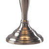 Beau Touch Table Lamp Satin Chrome with Shade