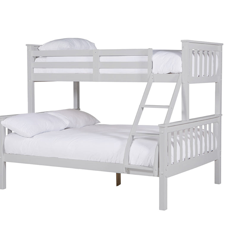 Bronson Double Bunk Bed 3' & 4'6 Grey