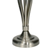 Bybliss Table Lamp Satin Chrome With Cream Shade
