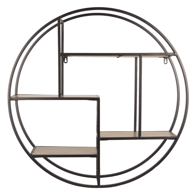 4 Shelved Wall Rack