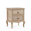  Elevate your bedroom decor with the Camille 2 Drawer Bedside Table. Its stunning French-inspired design and beautiful curves make it a standout piece. Shop for the perfect bedside table.