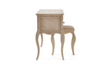 Add sophistication to your space with the Camille Dressing Table and Stool, offering ample storage and a luxurious design.