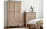 Enhance your bedroom storage with the Camille Combi Wardrobe, providing a spacious and stylish solution for your clothing.