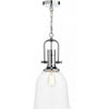 NOL0108 Nolan Single Light Ceiling Pendant in Polished Chrome