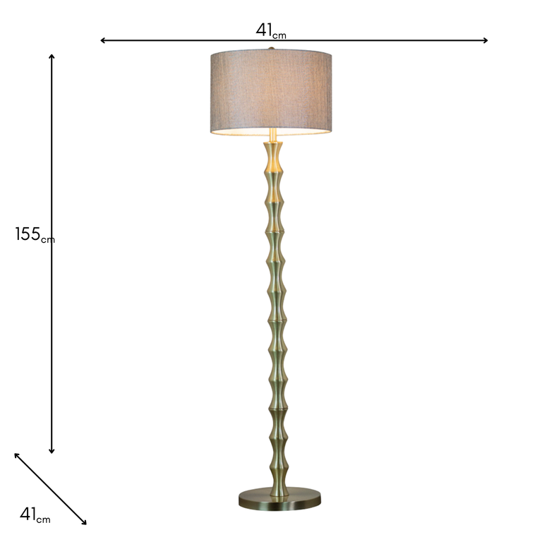 Product Title: Julia Floor Lamp Gold/Champagne – Luxury Home Lights