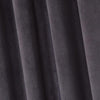Elegance Curtains Graphite Velvet